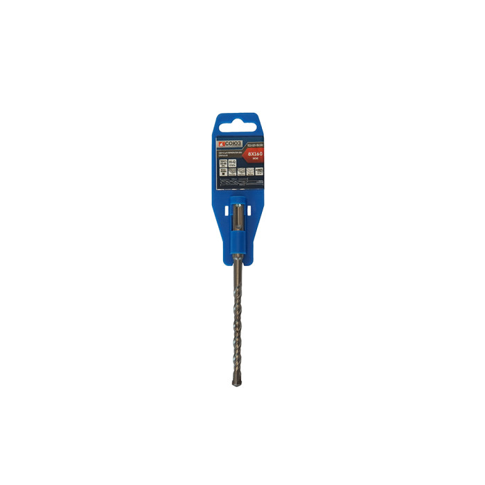 СОЮЗ 9019-SDS-08x160C Бур SDS+ с твердосплавной напайкой, СПИРАЛЬ S4 , Союз
