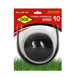 DDE Головка триммерная серия WIND DDE Wind 10 аналог JET-FIT, 2-х прутк. (М10х1,0 мм лев,+ М10х1,25 DDE Головка триммерная серия WIND DDE Wind 10 аналог JET-FIT, 2-х прутк. (М10х1,0 мм лев,+ М10х1,25