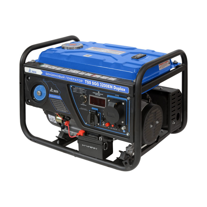 ТСС Генератор бензиновый TSS SGG 3200EN Duplex, (060019)
