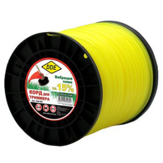 DDE Корд триммерный на катушке DDE Classic line (круг) 2,4 мм х 856 м, желтый (644-801) DDE Корд триммерный на катушке DDE Classic line (круг) 2,4 мм х 856 м, желтый (644-801)