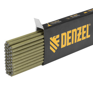 Denzel Электроды DER-46 GoldLine, диам. 3 мм, 1 кг., рутил-целлюлозное покрытие// Denzel (97500) Denzel Электроды DER-46 GoldLine, диам. 3 мм, 1 кг., рутил-целлюлозное покрытие// Denzel (97500)