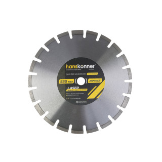 Алмазный диск 350x25,4 LASER ASPHALT, для бензорезов, Hanskonner Алмазный диск 350x25,4 LASER ASPHALT, для бензорезов, Hanskonner