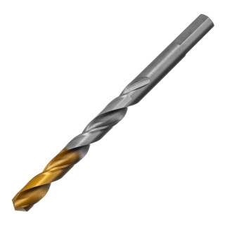 Denzel Сверло спиральное по металлу 9 x 125мм, Р6М5, Golden Tip // Denzel (718241) Denzel Сверло спиральное по металлу 9 x 125мм, Р6М5, Golden Tip // Denzel (718241)