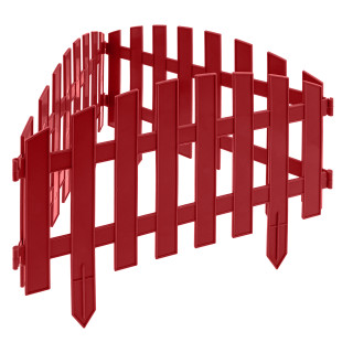 Palisad Забор декоративный Винтаж 28 х 300 см, терракот, Россия// Palisad (65 015) Palisad Забор декоративный Винтаж 28 х 300 см, терракот, Россия// Palisad (65 015)
