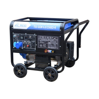 ТСС Инверторный бензиновый сварочный генератор TSS GGW 6.0/250ED-R, (022959)