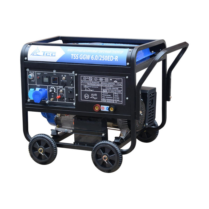 ТСС Инверторный бензиновый сварочный генератор TSS GGW 6.0/250ED-R, (022959)