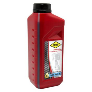 DDE Масло 4-х тактное 5W-30 полусинтетика бензин/дизель DDE ( 1л ) (S-SAE5W-30) DDE Масло 4-х тактное 5W-30 полусинтетика бензин/дизель DDE ( 1л ) (S-SAE5W-30)