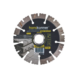Диск алмазный Hanskonner H9021-125-22TS Диск алмазный Hanskonner H9021-125-22TS