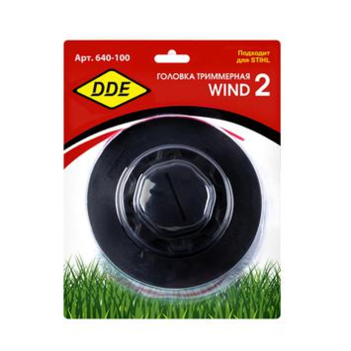 DDE Головка триммерная серия WIND DDE Wind 2 аналог Stihl AutoCut 5-2 (М8х1,25 мм правая.) (640-100