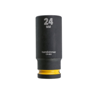 HK1045-19-1/2X24L Головка торцевая ударная глубокая 1/2&quot 24 мм HK1045-19-1/2X24L Головка торцевая ударная глубокая 1/2&quot 24 мм