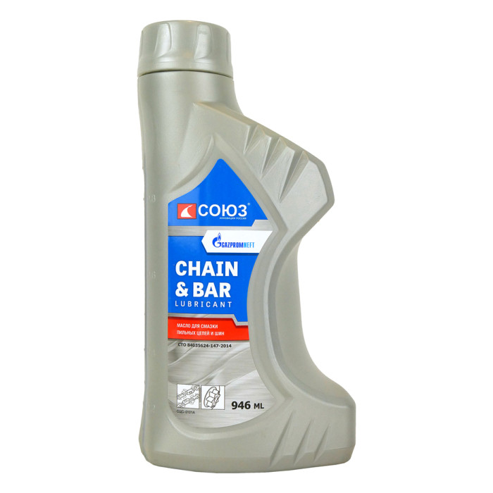 СОЮЗ СЦС-0101А Масло СОЮЗ для пильных цепей UNIVERSAL CHAIN&BAR LUBRICANT, 0.946 л