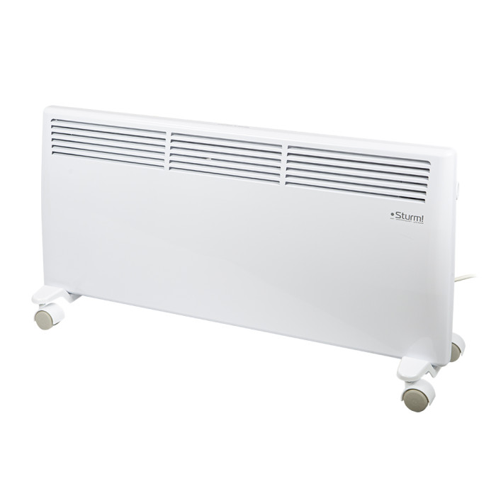 CH2001RF Конвектор 2000Вт,эл-т X-shape,колёса,механ.термост,напол,защ.от перегр/опрок.Sturm!