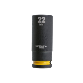 HK1045-19-1/2X22L Головка торцевая ударная глубокая 1/2&quot 22 мм HK1045-19-1/2X22L Головка торцевая ударная глубокая 1/2&quot 22 мм