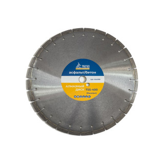 ТСС Алмазный диск ТСС-400 асфальт/бетон (Standart) (044338) ТСС Алмазный диск ТСС-400 асфальт/бетон (Standart) (044338)