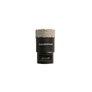 Коронка алмазная для УШМ, tilepro, 35 мм, вакуумн. Спекание алмазов, Hanskonner Коронка алмазная для УШМ, tilepro, 35 мм, вакуумн. Спекание алмазов, Hanskonner