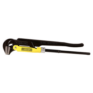 Hanskonner HK1045-03-P1 Ключ трубный рычажный 1, №1, 300мм, 90°, CrV сталь, закалённые губки, Hansko