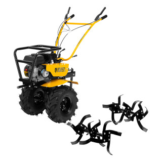 Denzel Мотоблок DPT-670S-PRO, 7 л.с., ремен.сцеп, фрез 3х4, ШОМ, передачи 6В/2Н// Denzel (56446) Denzel Мотоблок DPT-670S-PRO, 7 л.с., ремен.сцеп, фрез 3х4, ШОМ, передачи 6В/2Н// Denzel (56446)