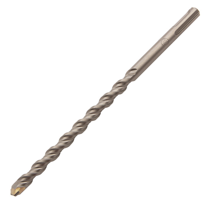 Denzel Бур по бетону, двойная спираль, Cobalt W-tip, 12x210 мм, SDS PLUS// Denzel (705024)
