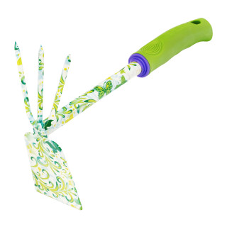 Palisad Мотыжка комбинированная, 65х310 мм, стальная, пластиковая рукоятка, FLOWER GREEN// Palisad (