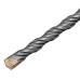 Denzel Бур по бетону, двойная спираль, Cobalt W-tip, 6x260 мм, SDS PLUS// Denzel (705008)