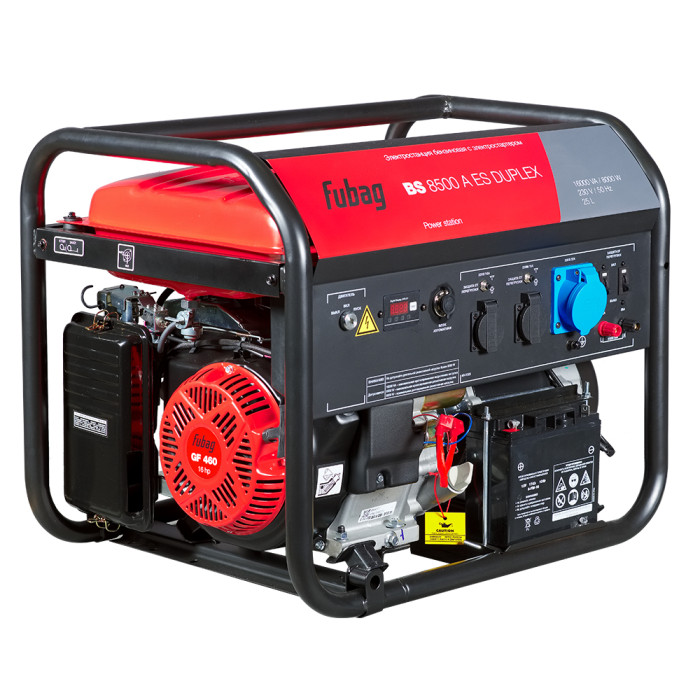 FUBAG Генератор бензиновый FUBAG BS 8500 A ES DUPLEX (641089)