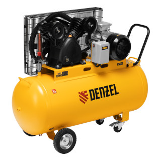 Denzel Компрессор воздушный рем. привод BCV 5500-T/200, 5,5 кВт, 200 литров, 850 л/мин// Denzel (581 Denzel Компрессор воздушный рем. привод BCV 5500-T/200, 5,5 кВт, 200 литров, 850 л/мин// Denzel (581