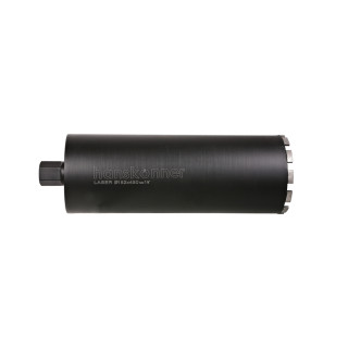 Коронка алмазная LASER по железобетону 152 мм, 1 1/4&quot , L=450мм, Hanskonner Коронка алмазная LASER по железобетону 152 мм, 1 1/4&quot , L=450мм, Hanskonner