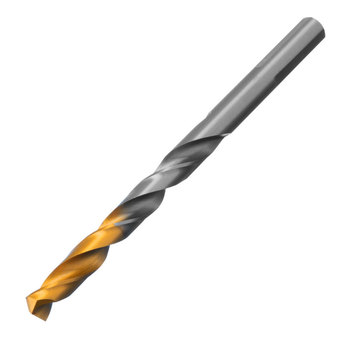 Denzel Сверло спиральное по металлу 7,5 x 109мм, Р6М5, Golden Tip // Denzel (718238)