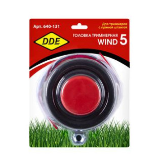 DDE Головка триммерная серия WIND DDE Wind 5 аналог HUS T35 (М10х1,25 мм левая,+адаптор М10х1,0 мм DDE Головка триммерная серия WIND DDE Wind 5 аналог HUS T35 (М10х1,25 мм левая,+адаптор М10х1,0 мм
