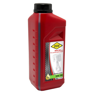 Масло 4-х тактное SAE30 DDE , API SJ/CF ( 1л ) минеральное Масло 4-х тактное SAE30 DDE , API SJ/CF ( 1л ) минеральное