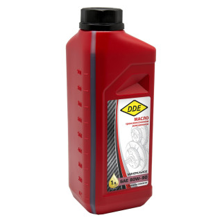 Масло трансмиссионное DDE SAE 80W-90, API GL-5 ( 1л ) минеральное