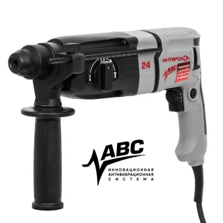 Интерскол П-24/700АВС перфоратор SDS plus, с АВС сист. (кейс)
