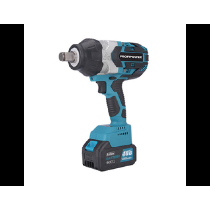Аккумуляторный гайковерт бесщеточный ударный ProfiPower DTD-18B