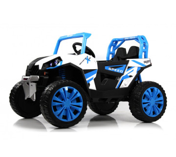Детский электромобиль RiverToys F888FF 4WD синий