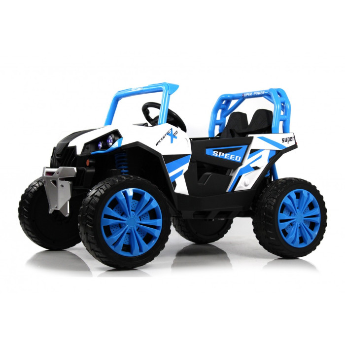 Детский электромобиль RiverToys F888FF 4WD синий