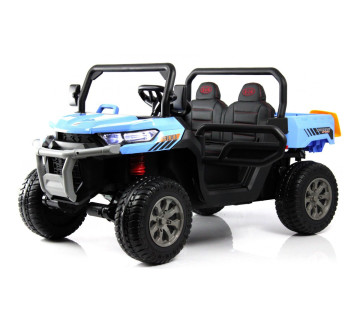 Детский электромобиль RiverToys H005HH синий