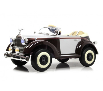 Детский электромобиль Rolls-Royce (RiverToys E444EE) красный глянец