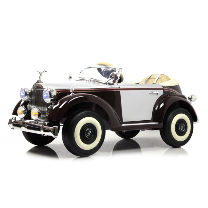 Детский электромобиль Rolls-Royce (RiverToys E444EE) красный глянец