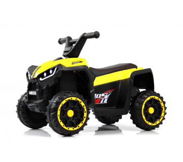 Детский электроквадроцикл RiverToys K004PX желтый