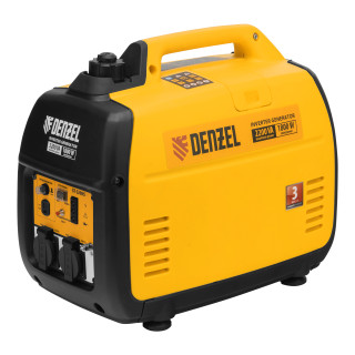 Denzel Генератор инверторный GT-2200iS, 2,2 кВт, 230 В, закрыт. корпус, ручн. старт// Denzel (94702) Denzel Генератор инверторный GT-2200iS, 2,2 кВт, 230 В, закрыт. корпус, ручн. старт// Denzel (94702)
