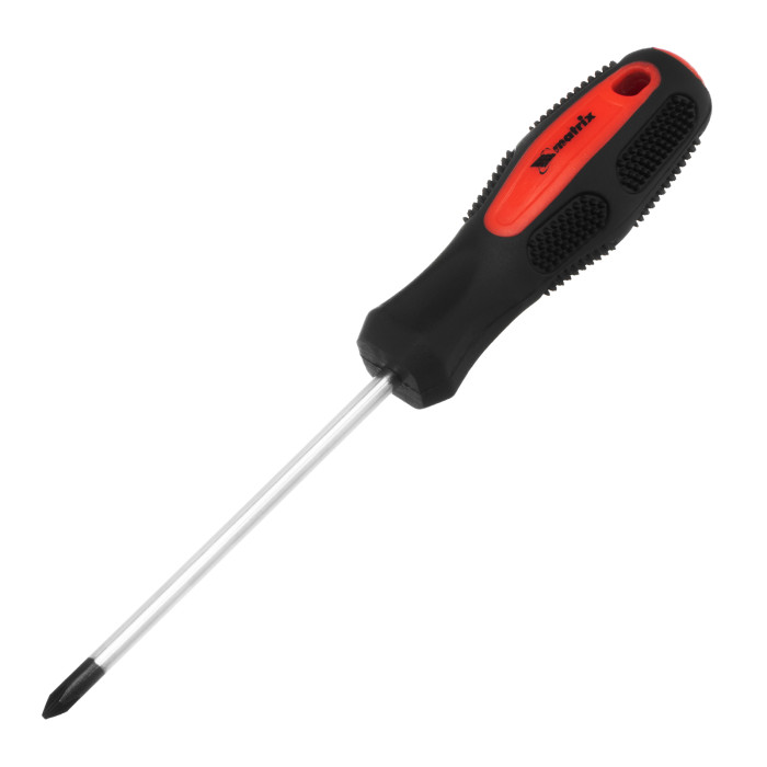 MATRIX Отвертка Anti-Slip, PH1 х 100 мм, CrV, двухкомп. рукоятка// Matrix (12 244) — артикул 12244