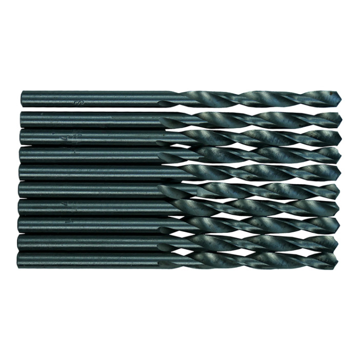 Sturm! 1055-04-4S-SS10 Сверло по металлу Sturm! 4,0х75 мм, сталь HSS, упаковка 10 шт