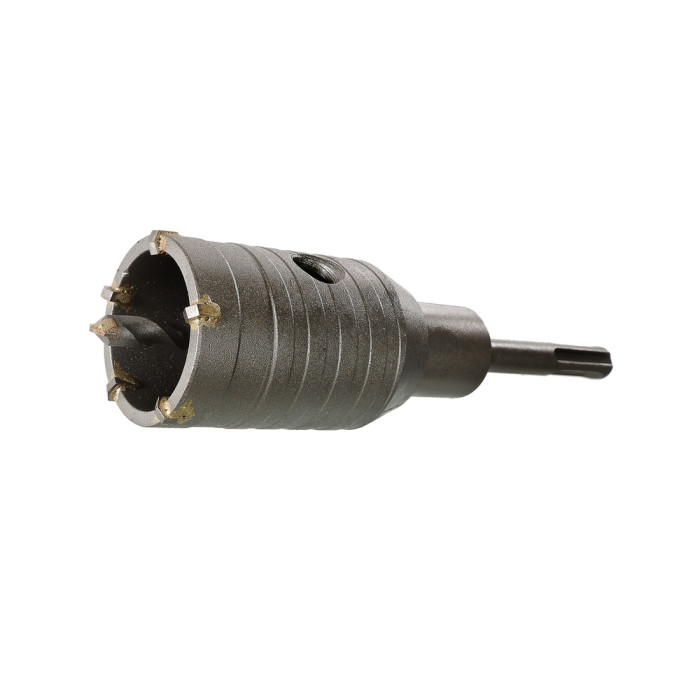 Sturm! 9018-SDS-HD45 Коронка кольцевая 45 мм, BK8, с центр. cверлом, хвостовик SDS+ , Sturm!