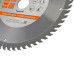 Sturm! 9020-255-32-60T Пильный диск, размер 255x32x60 зубьев С ПЕРЕХОД. КОЛЬЦОМ НА 30 мм Sturm!