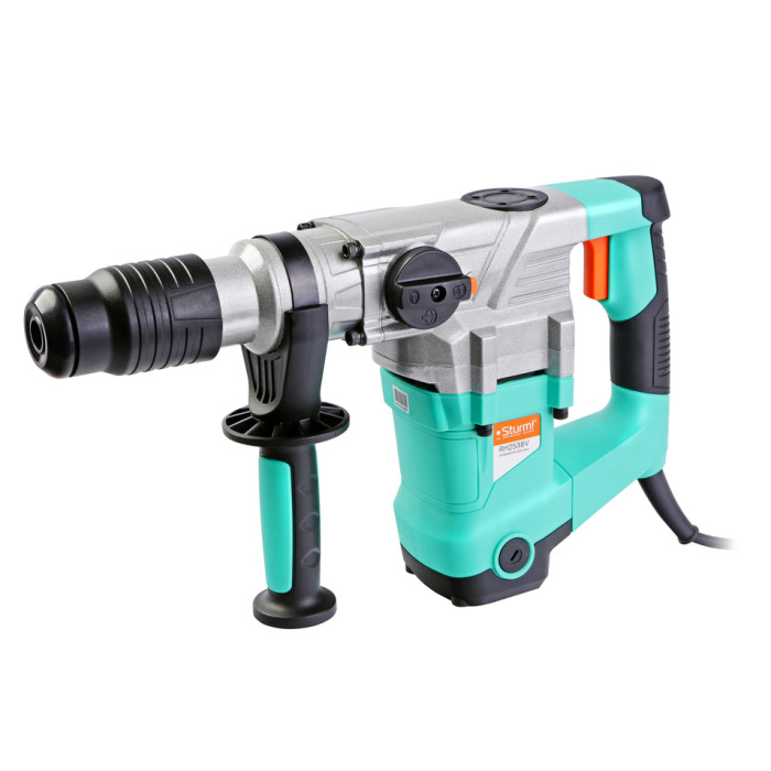 Sturm! RH2538V Перфоратор SDS-MAX 1900Вт, 10Дж, 4000уд/мин, 590об/мин, 2 режима, кейс, Sturm!