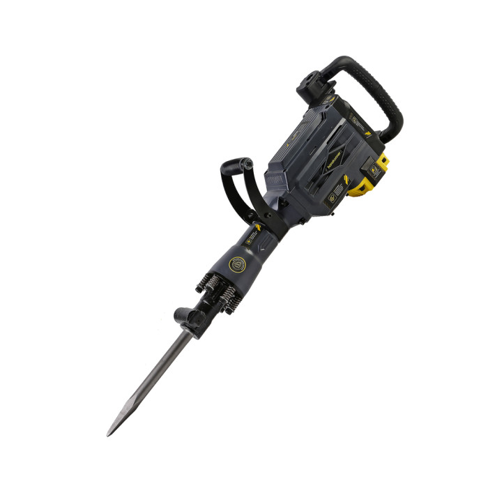 Hanskonner HRH2150VC Бетонолом 2100Вт, 50Дж, HEX, пика, долото 30х400, кейс на колес. Hanskonner
