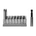 ПРАКТИКА Набор бит ПРАКТИКА "Мастер" 16шт PH, PZ, Torx Tamper, HEX, SL - 25мм, PH, PZ - 50мм, держат — артикул 908-221