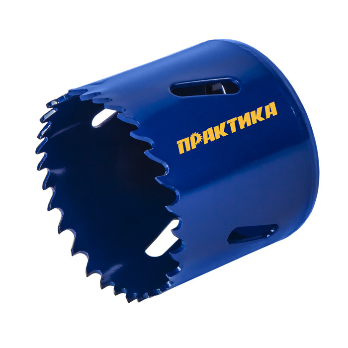 ПРАКТИКА Коронка биметаллическая ПРАКТИКА  51 мм (2"), (1шт), клипса (035-998) (035-998)