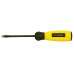 Hanskonner HK1040-16-SL6-100 Отвертка шлицевая 6x100 АЛМАЗН. НАКОНЕЧ, твердость 59 HRC, S2, Hanskonn