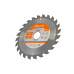 Sturm! 9020-190-30-24T Пильный диск, размер 190x30x24 зуба, твердосплавные напайки Sturm!